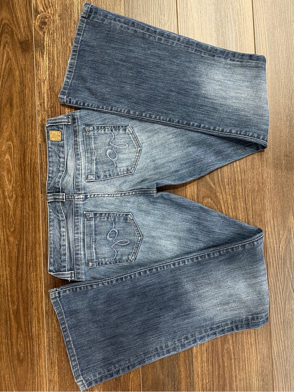 Y2K Vintage Guess Jeans Flair Leg Low Rise - Picture 6 of 9